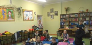 ,,Wieczorek filmowy” klasy 4a