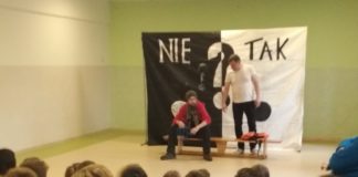 Spektakl profilaktyczny pt. „Nad przepaścią”