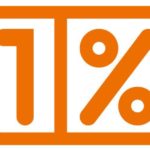 1%