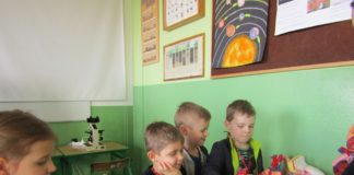 Odwiedziny przedszkolaków.