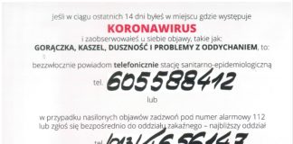 Ulotka – Koronawirus.