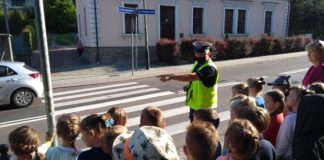 Policjanci u pierwszoklasistów!