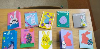 Kartki Wielkanocne w klasie 3b