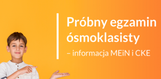 Próbne egzaminy ósmoklasisty.