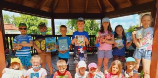 Klasa 2 a w Zielonej Czytelni