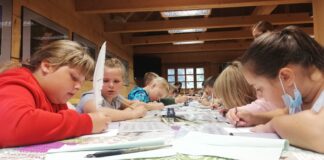 Lekcja w Muzeum Budownictwa Ludowego w Sanoku