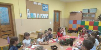 Wigilia w klasie 2 b