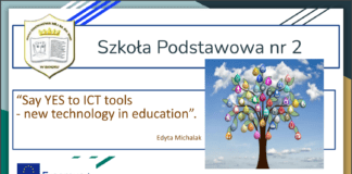 Erasmus+ projekt „Say YES to ICT tools – new technology in education”.