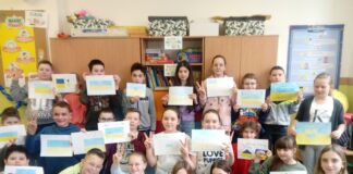 Uczniowie naszej szkoły – SOLIDARNI Z UKRAINĄ!