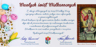 Życzenia Burmistrz Miasta Sanoka