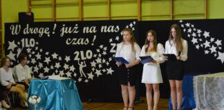 „W drogę! Już na nas czas!” – uroczystość ukończenia szkoły podstawowej przez uczniów klas ósmych