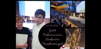 Nasi Laureaci na Gali podsumowania konkursów przedmiotowych!