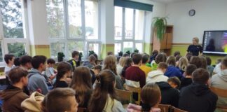 SPOTKANIE PREWENCYJNE Z PRZEDSTAWICIELEM POLICJI