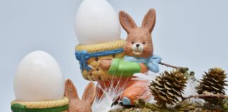 „Kolorowa Wielkanoc” – konkurs na najpiękniejszą ozdobę wielkanocną – pisankę, kartkę lub stroik.