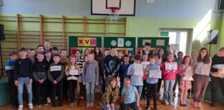 XVIII POWIATOWE ZAWODY MATEMATYCZNE DLA UCZNIÓW SZKÓŁ PODSTAWOWYCH „SUPERMATEMATYK”