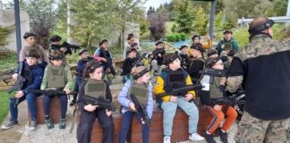 Świetliczaki na Laser Force