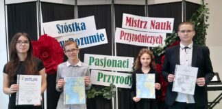 Rozdanie nagród za konkursy w Szkole Podstawowej nr 8