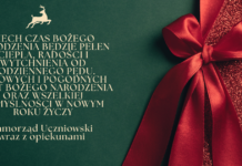 Życzenia z okazji Świąt Bożego Narodzenia