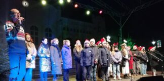 Nasi uczniowie na sanockim rynku!