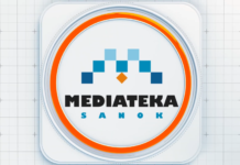 Klasa 4a w filmie reklamowym sanockiej Mediateki.