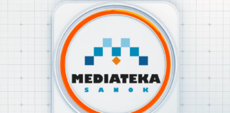 Klasa 4a w filmie reklamowym sanockiej Mediateki.