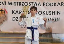 Nasi uczniowie na podium XXVI Mistrzostw Podkarpacia Karate Kyokushin