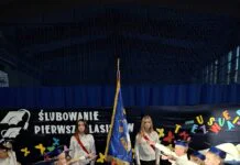 Ślubowanie uczniów klas pierwszych